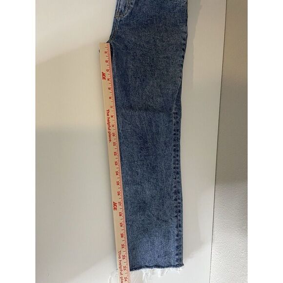 GRLFRND Jeans Size 30 Reed Denim Raw Hem Acid Wash Easy Street GF42299451254 - Picture 8 of 8